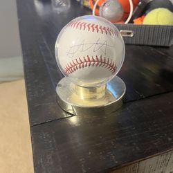 Steven Wright Signed Baseball