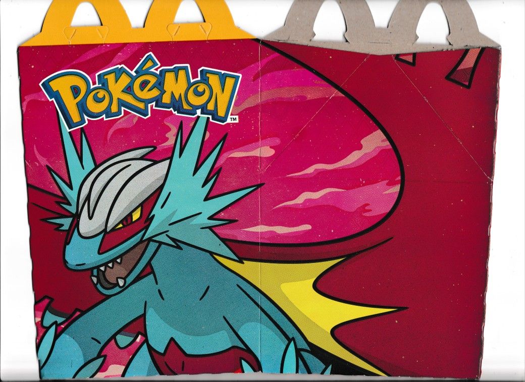 ROARING MOON HAPPY MEAL BOX | POKÉMON DRAGON DISCOVERY | MCDONALDS 2025