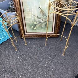 Plant Stands, Set of 2