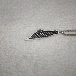 Palestine Necklace Sterling Silver