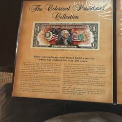 The Colorized President’s Collection Very Nice