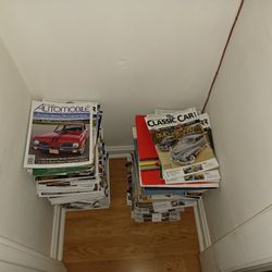 Huge Lot Of Classic Car And Other Magazines 