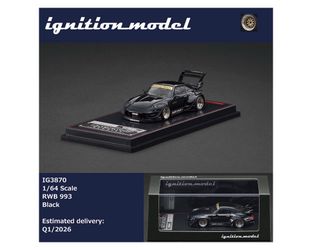 Ignition Model 1:64 Rauh-Welt Begriff RWB 993 – Black