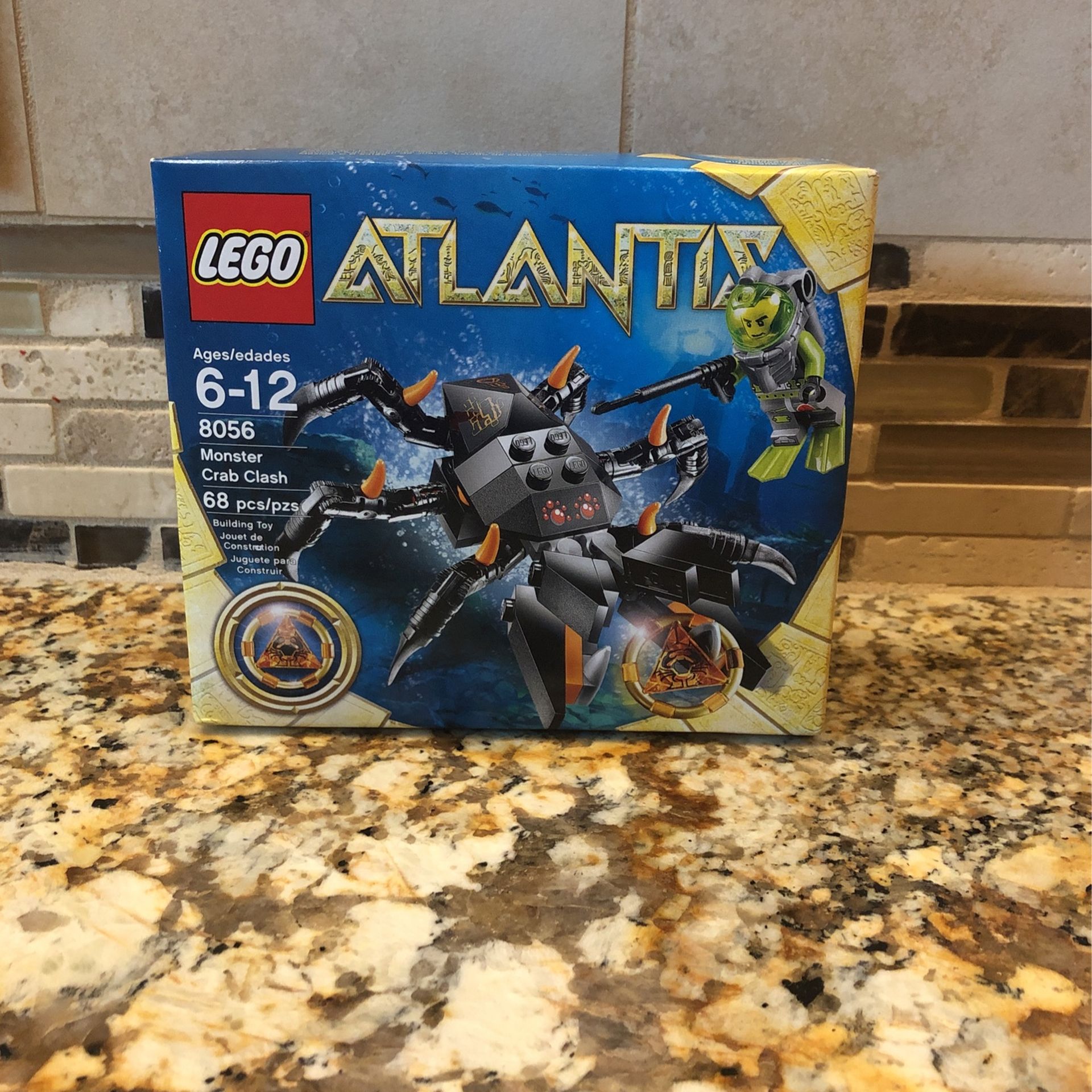 Lego Atlantis Monster crab clash
