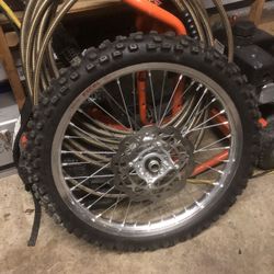 2016 Suzuki Rmz250 Stock Font Wheel