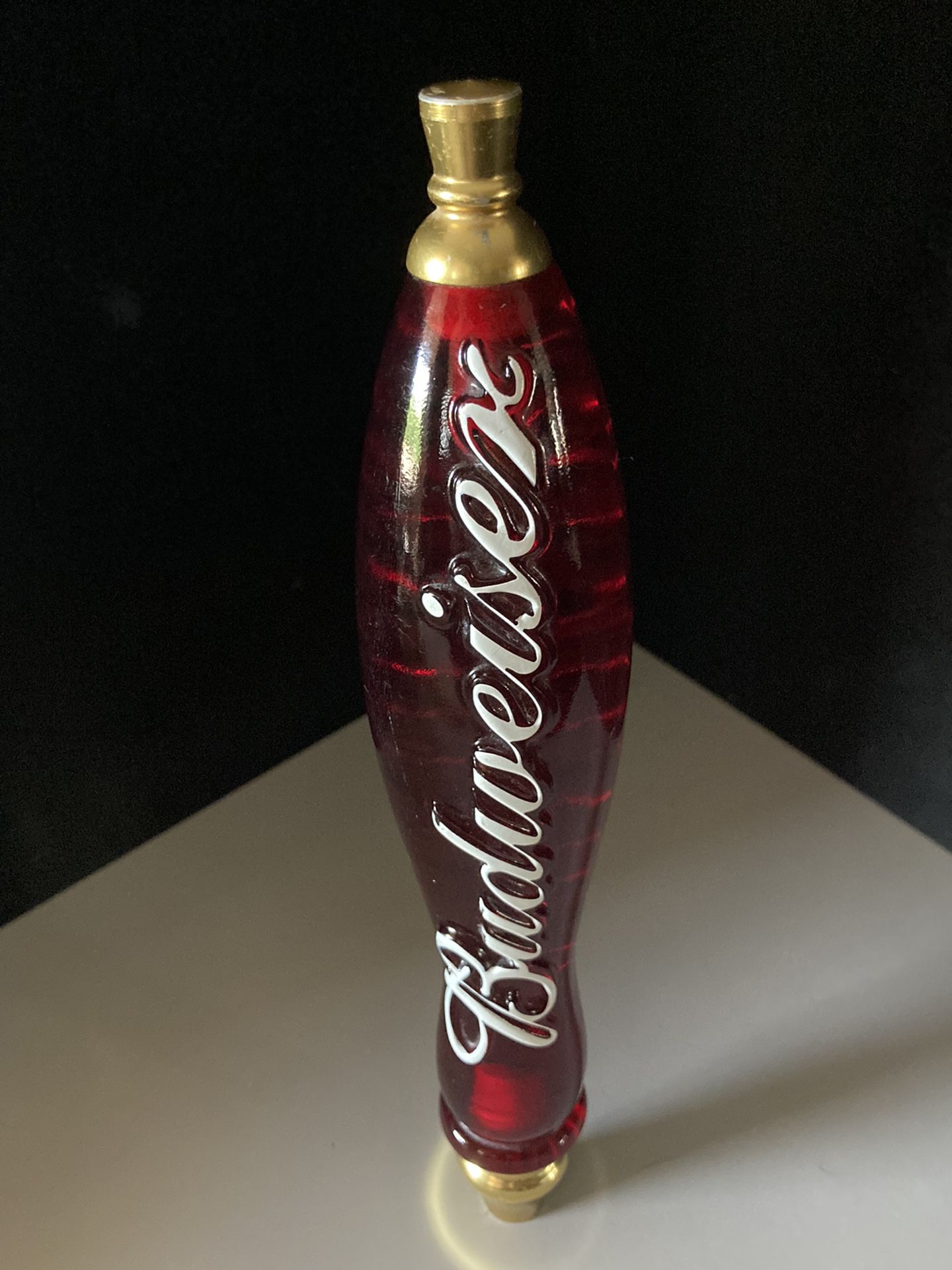 Budweiser Classic Tall Beer Tap Handle For Bar Kegerator 
