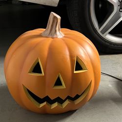 LARGE Halloween Jack-o-lantern Light up porch Pumpkin Decoration
