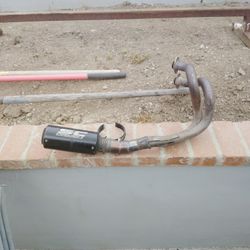 SC Exhaust And Headers For 06-11 Kawasaki Ex650R Ninja