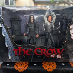 NECA REEL TOYS The Crow 2005 Reflections Eric Draven Final Battle DX-BOX Set