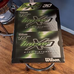 Golf Balls Unopened - Wilson Linear Xd - 30 Pack