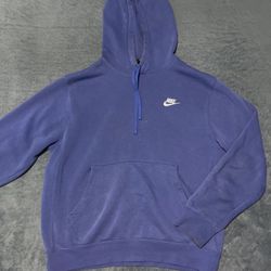 Nike Blue Hoodie 