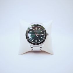 Citizen Eco-Drive Diver-Style Watch Green Dial