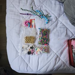 Plastic Beads Kids Craft Supplies