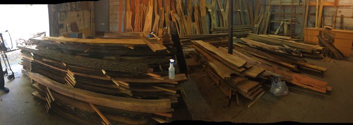 Live Edge slabs