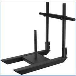 Weight Sled for Training Adjustable Handle Push-Pull Workout Sled Fitness Sled for Athletic Exercise, Speed Improvement and Strength Training