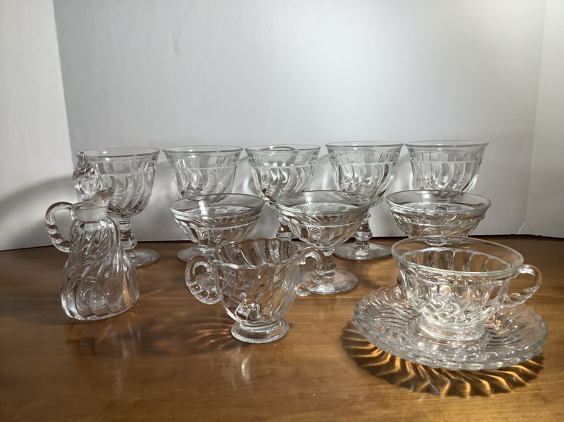 VINTAGE FOSTORIA “COLONY” PATTERN 13 PIECES