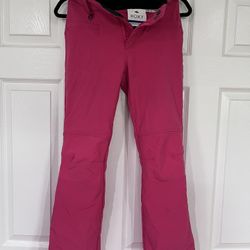 Roxy Hot Pink Snow Pants Size 14 Youth