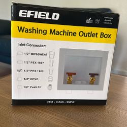 Washing Machine Outlet Box 