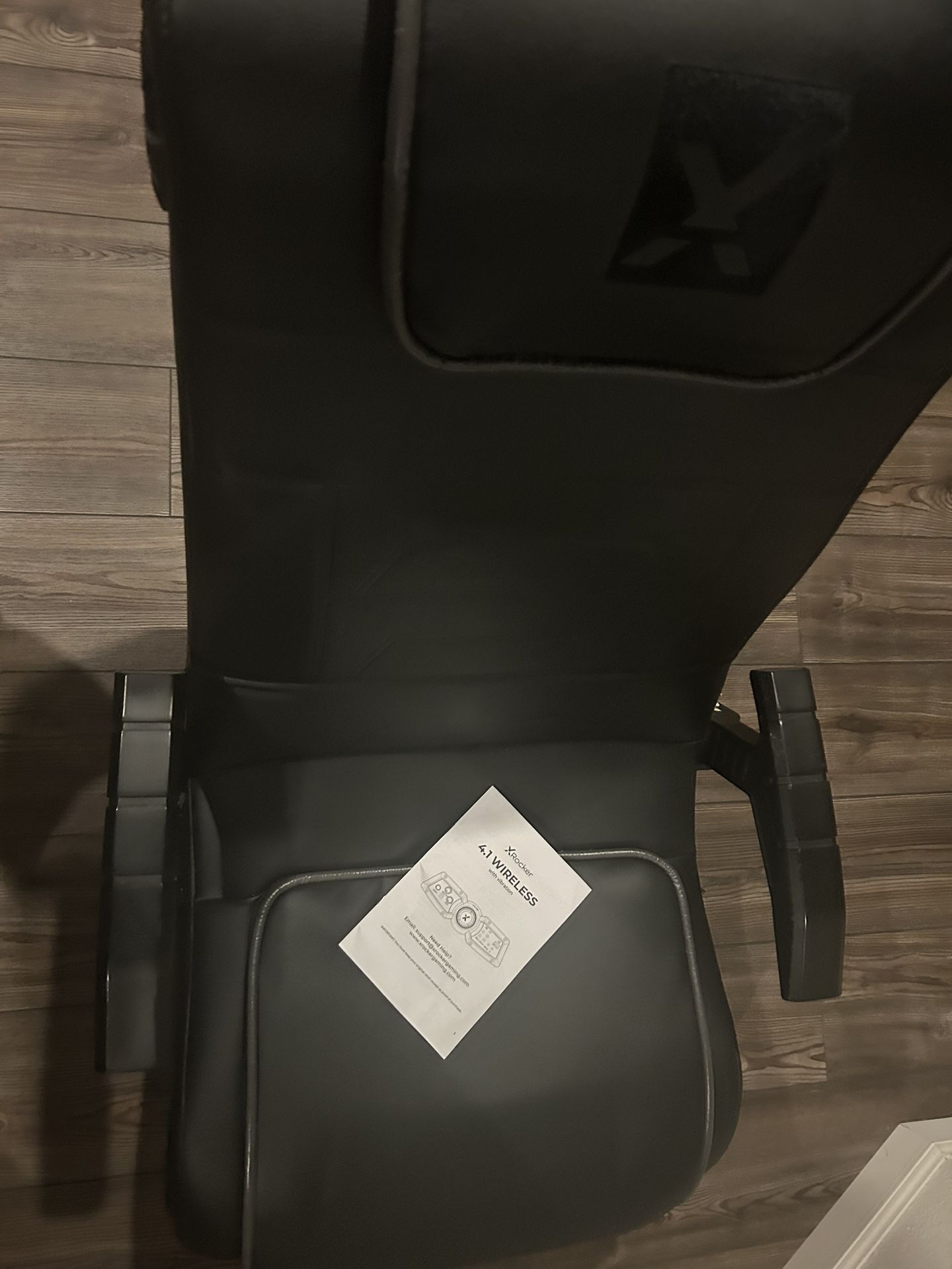 X Rocker Black Vibrating Gaming Chair