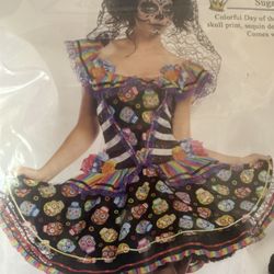 Dia De Los muertos dress