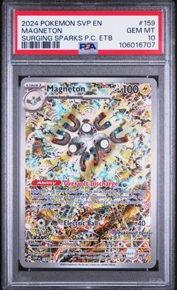 Magneton Pokemon Center ETB Promo PSA 10