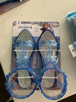 Elsa dress up shoes 3+