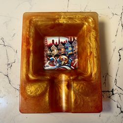 San Francisco 49ers Cigar Ashtray | NFL Collectible Smoking Fan Gear Accessory 