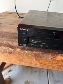 Sony dvd cd player