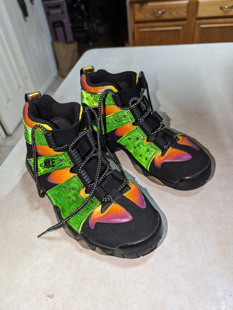 Boys Nike "Air Max2 CB 94 " Charles Barkley Godzilla " Shoes Size 6.5Y