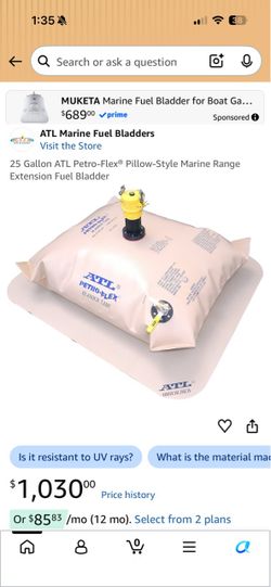 ATL Fuel Bladder 25 gallon