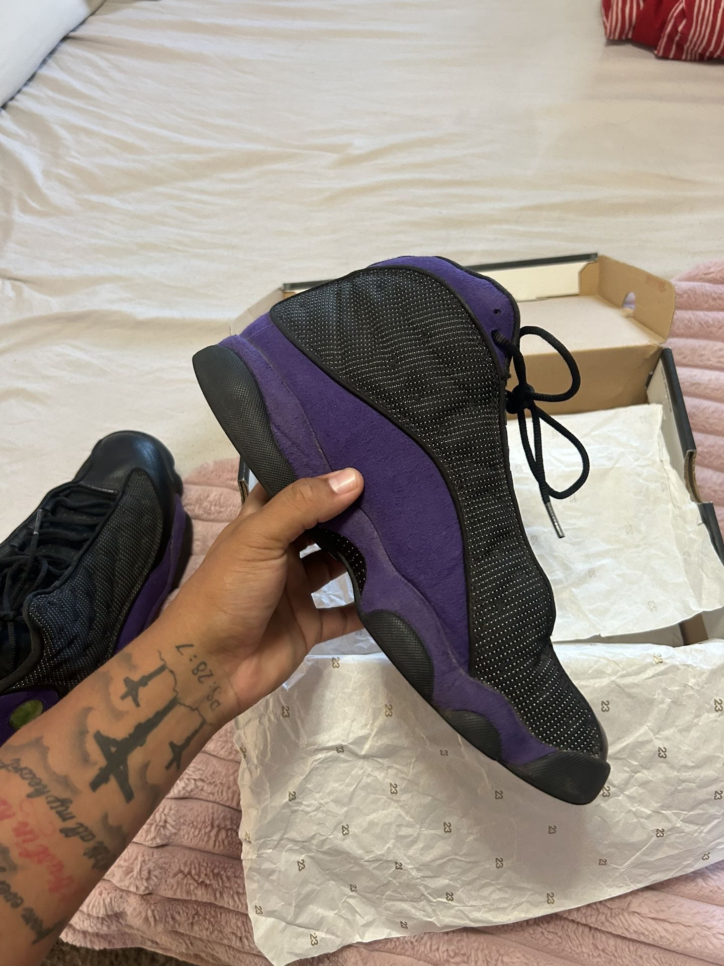 Jordan 13 Court Purples