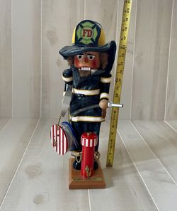 Steinbach Fire department Nutcracker Signed  