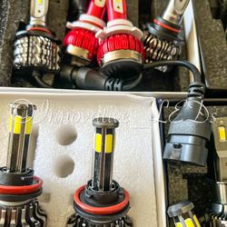 Led Headlight Bulbs Luces for headlight foglight interior 