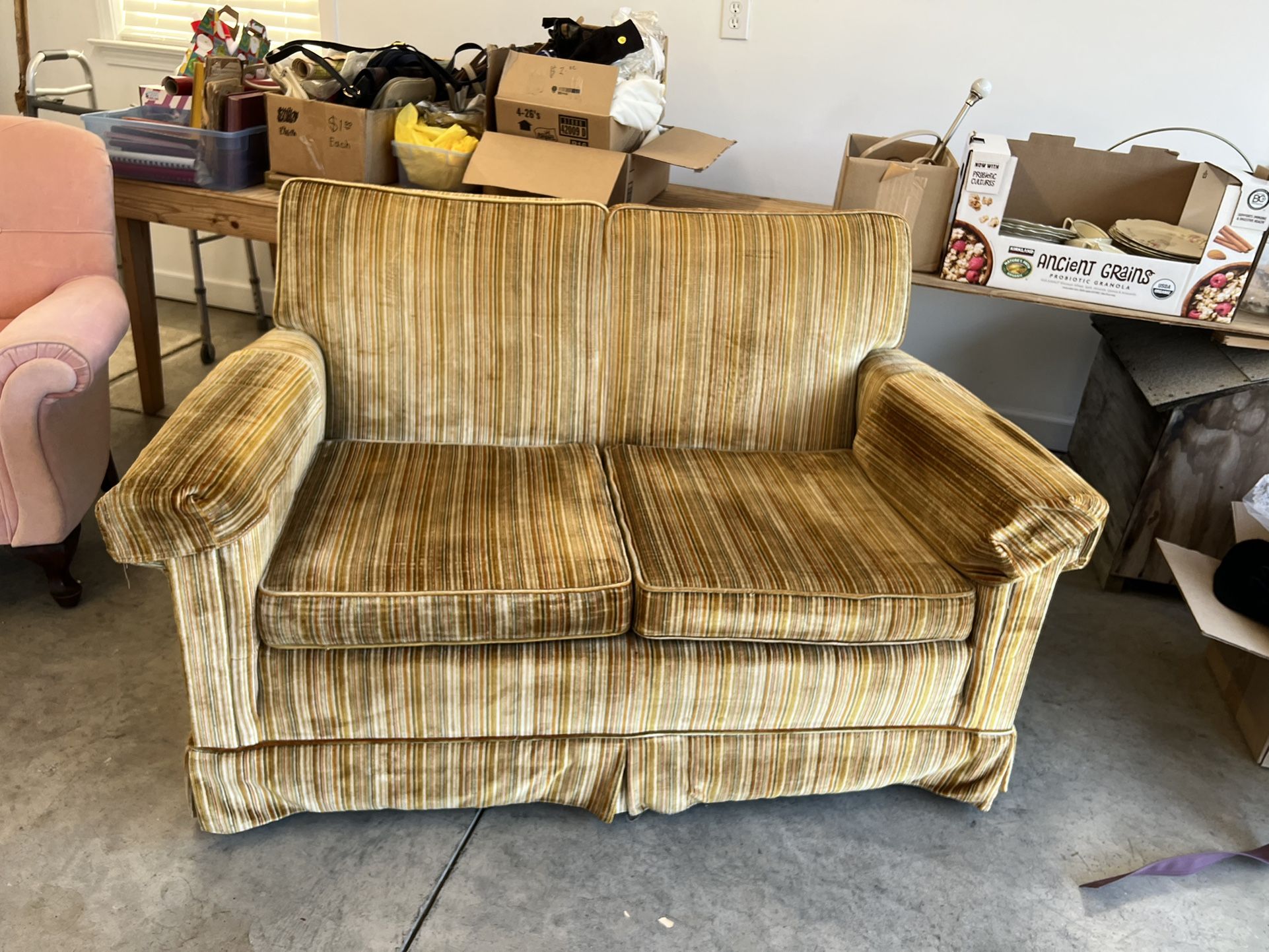 Vintage Chair And Couch 