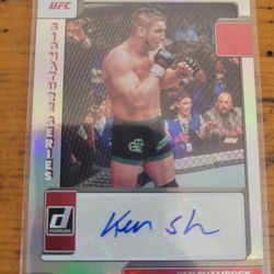 Ken Shamrock Donruss Autograph Card 