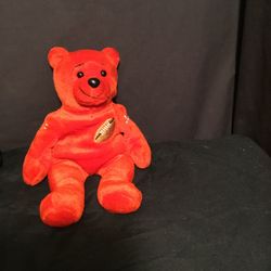 Vintage Joe Montana  beanie bear