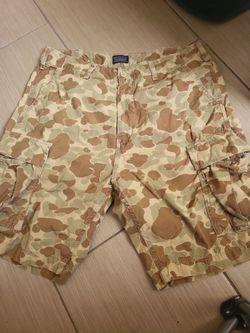 Men's Camo Cargo Shorts