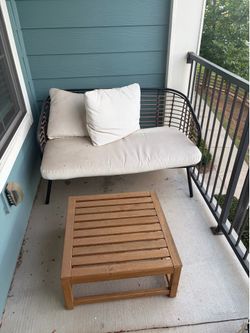 Outdoor Set(Table and Bench Included)