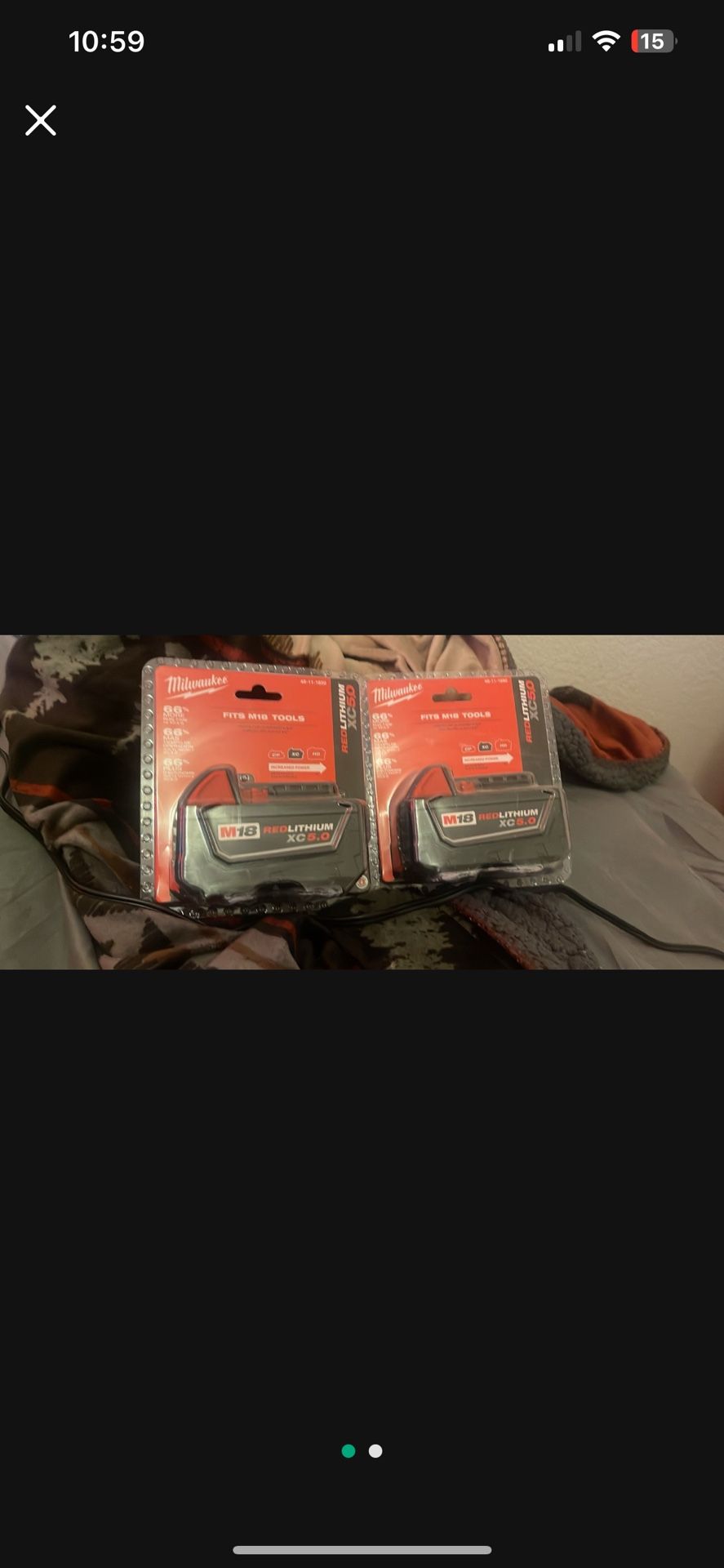 Milwaukee 5.0 Batteries Pack