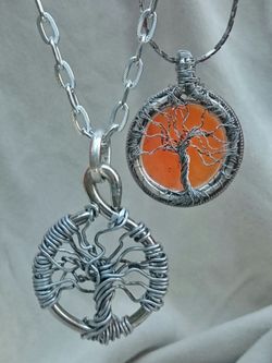 Handmade Tree of Life Pendants