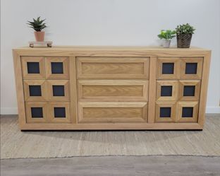 Vintage Thomasville Dresser MCM Brutalist (Mid Century Modern)