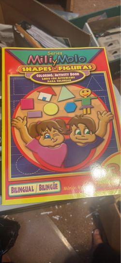 Bilingual coloring/activity book