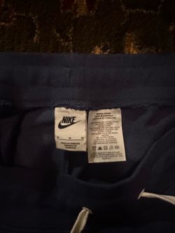 nike blue long shorts