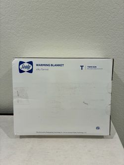 Sealy Silky Flannel Electric Warming Blanket - Twin Size