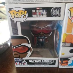 Captain America Funko Pop Falcon And The Winter Soldier