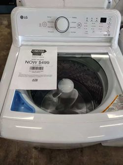 LG Washer WT7005CW 4.3 cu ft