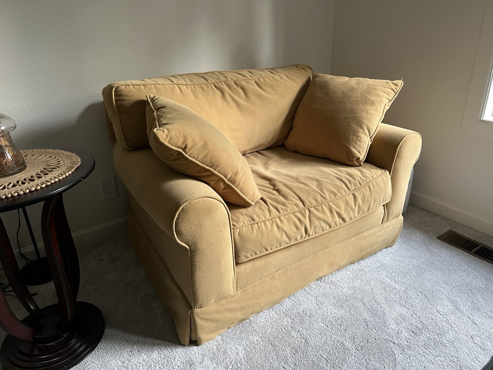 Eddie Bauer Overstuffed Loveseat