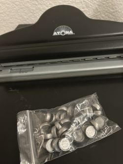 Rare to find - ATOMA-Style Heavy-Duty Disc-Binding Hole Punch – Metal – Never Used – Made in UK (Bedford) 