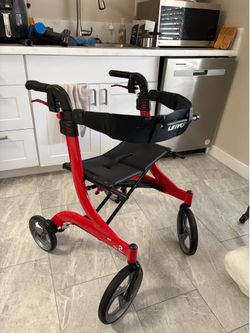 F22Drive walker, red & black
