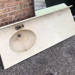 Free Bathroom Sink Countertop (60”)